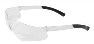 Bouton Zenon Z13 Safety Glasses with Clear Lens and Clear Temple