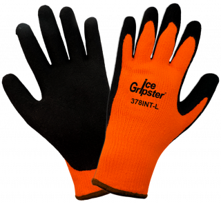 Ice Gripster 378INT Water Repellent Coated Cold Weather Gloves (12 Pairs)