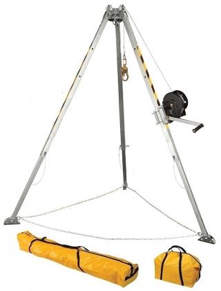 FallTech Tripod Kit With Galvanized Cable
