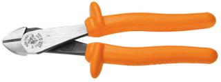 Klein Tools D2000-48-INS 8 Inch Insulated Angled Head High-Leverage Diagonal-Cutting Pliers