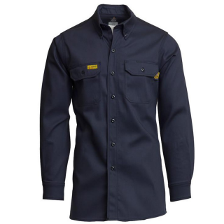 Lapco GOS7GY FR 7oz Uniform Shirt - Navy