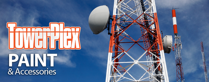 Tower Painting and Coating - TowerPlex Aviation Orange White Tower Paint  