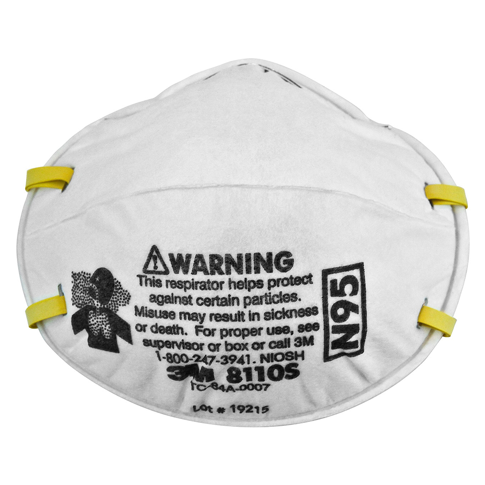 3M 8110S N95 Particulate Respirator from GME Supply