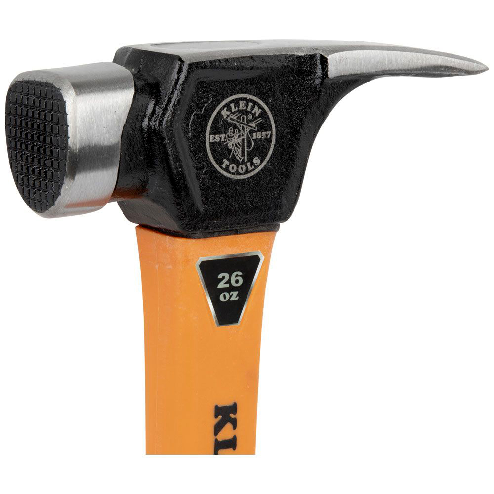 Klein Tools 832-26 Lineman's Claw Milled Hammer from GME Supply