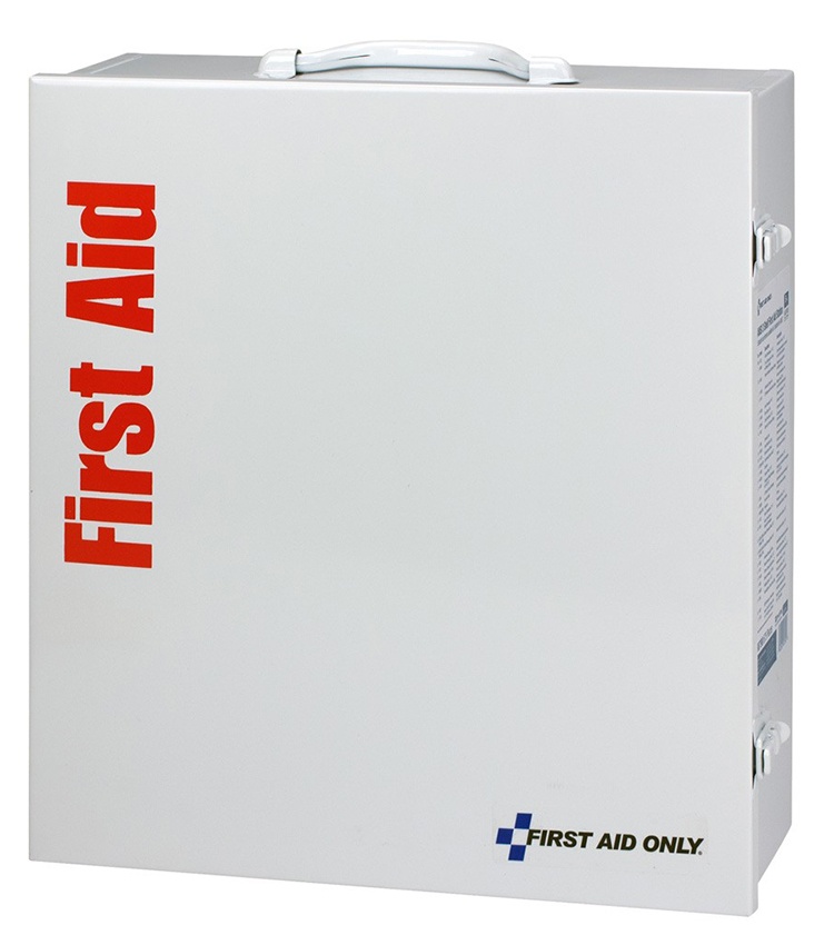 First Aid Only 100 Person ANSI B+ Metal First Aid Cabinet from GME Supply
