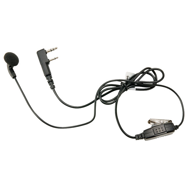 Kenwood KHS-26 Earbud Headset with In-Line Push-to-Talk Mic from GME Supply