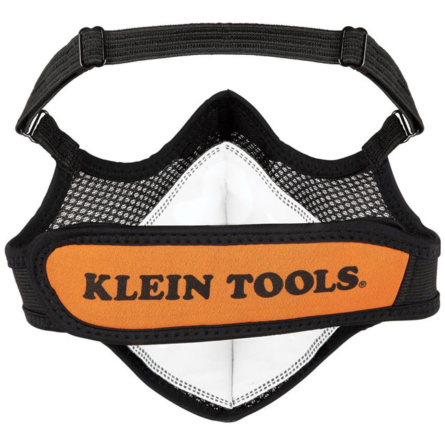 Klein Tools Reusable Face Mask with Replaceable Filters from GME Supply