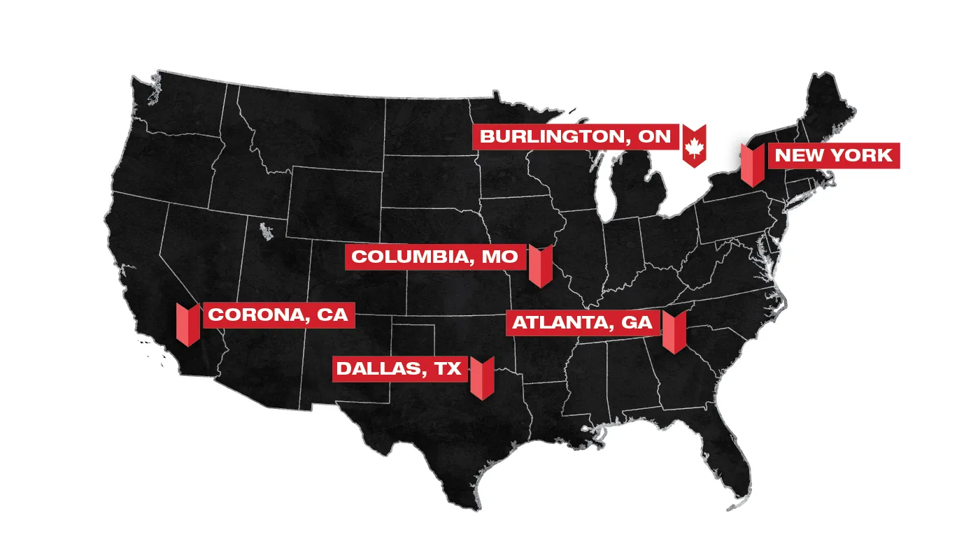 Distribution Map