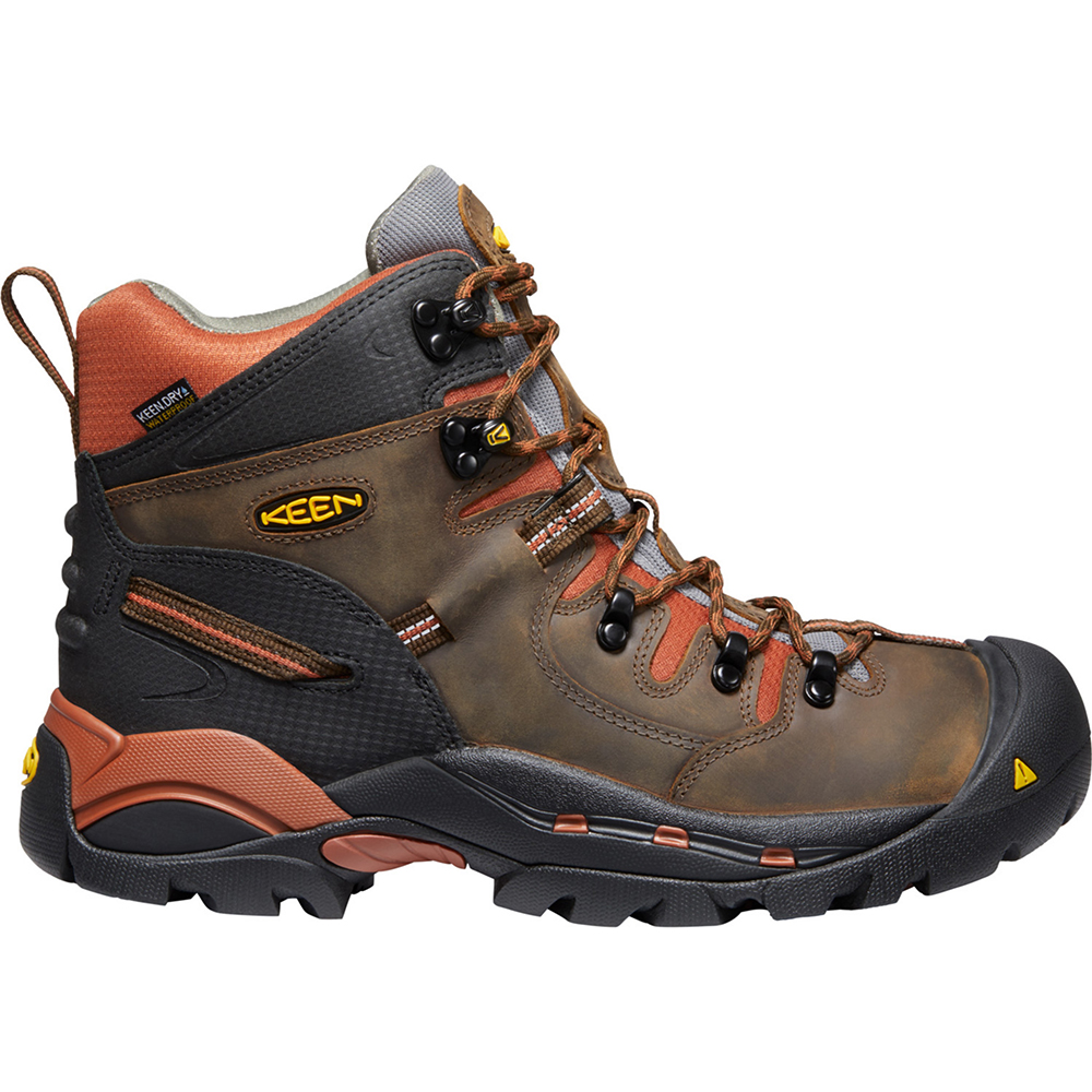Keen Men's Pittsburgh 6 Inch Waterproof Boot (Soft Toe)