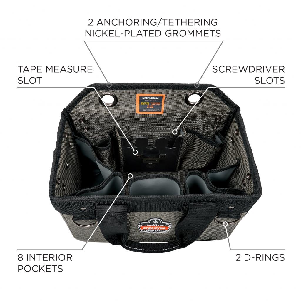 Ergodyne Arsenal 5844 Bucket Truck Tool Bag with Tool Tethering