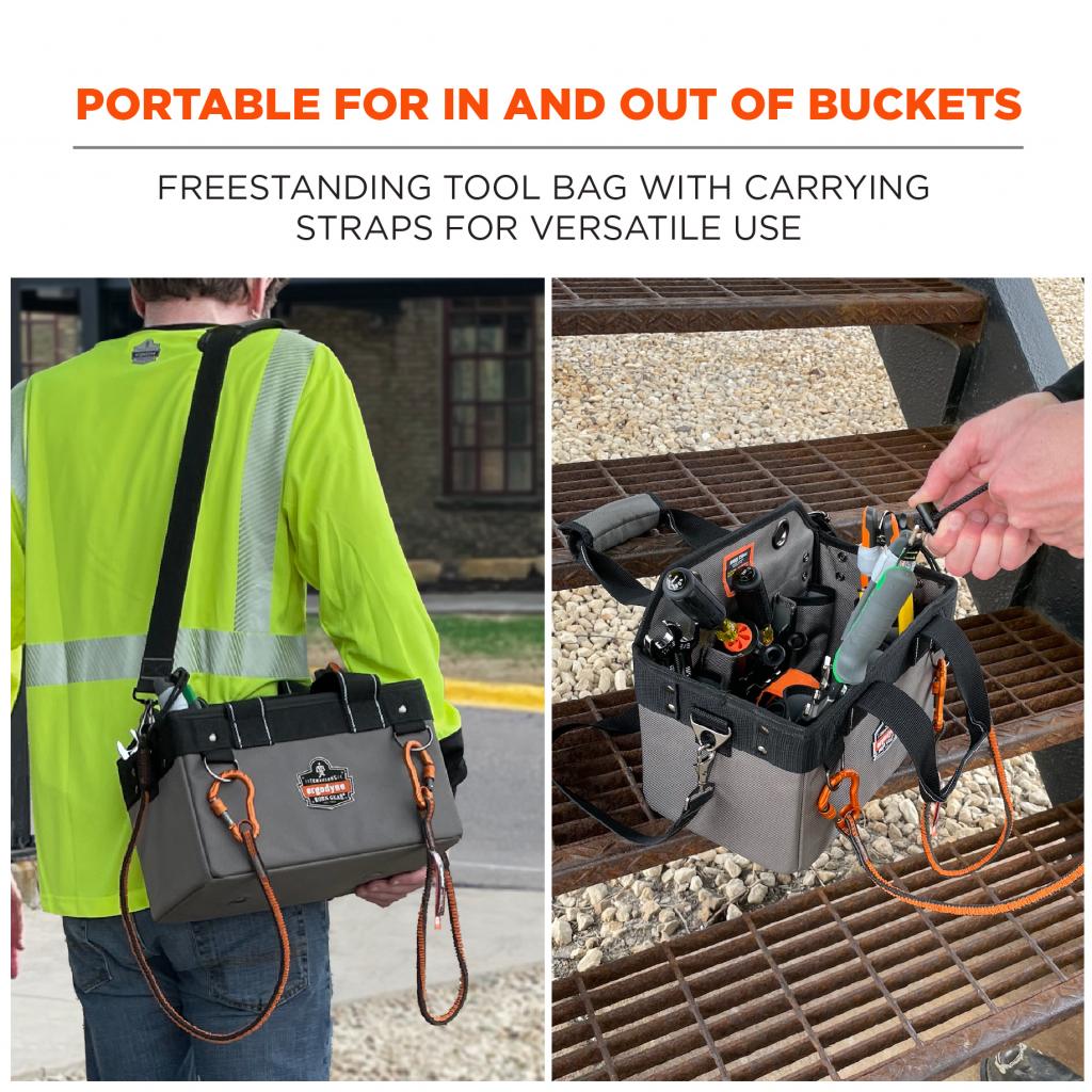 Ergodyne Arsenal 5844 Bucket Truck Tool Bag with Tool Tethering Attachment Points