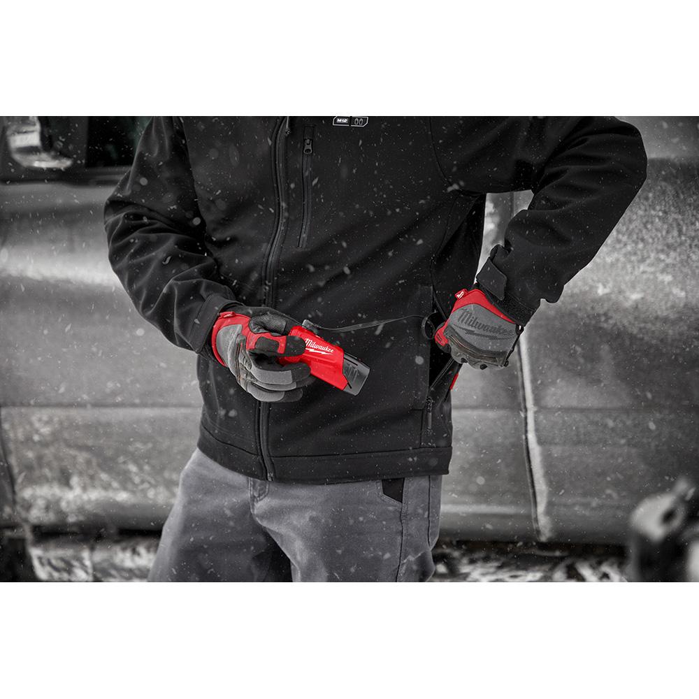 Milwaukee M12 Black Heated TOUGHSHELL Jacket Kit