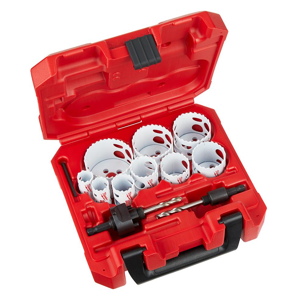 Milwaukee 13 Piece Ice Hardened General Purpose Hole Saw Kit