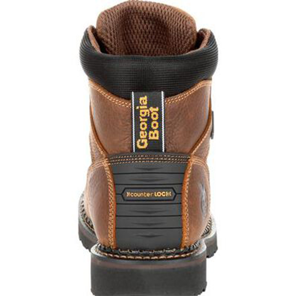 Georgia Boot Giant Revamp Waterproof 6 Inch Work Boots with Steel Toe ...