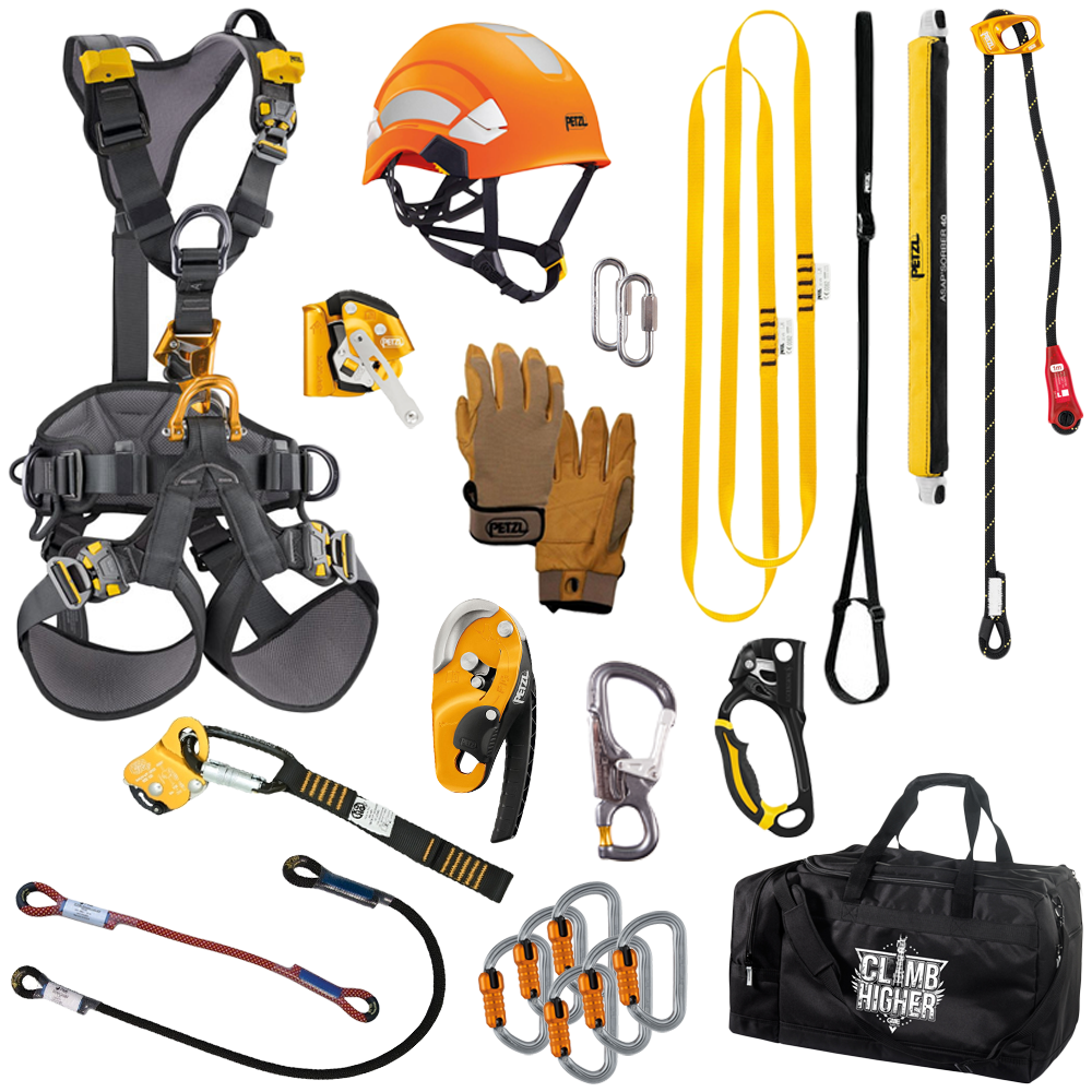 Progress adjust. Petzl adjust.
