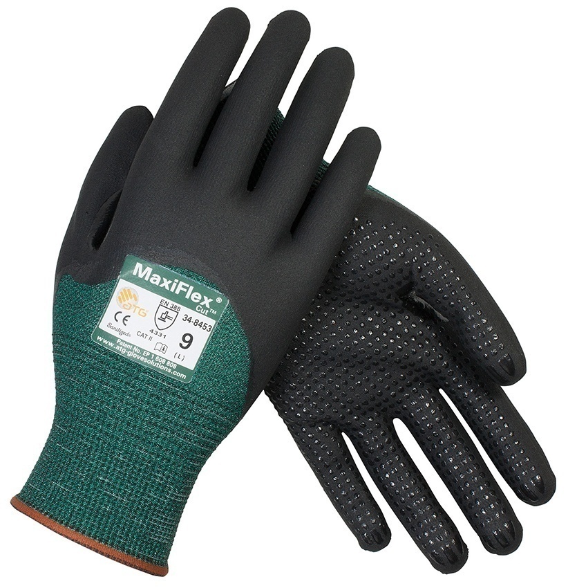 MaxiFlex Cut Resistant Gloves with Micro Dot Palm (12 Pair)