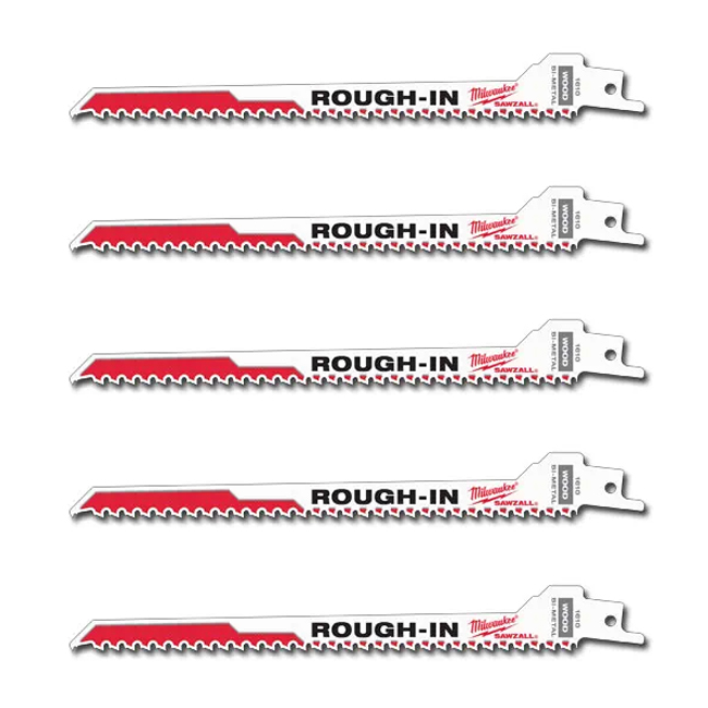 Milwaukee RoughIn SAWZALL Blade (5 Pack)