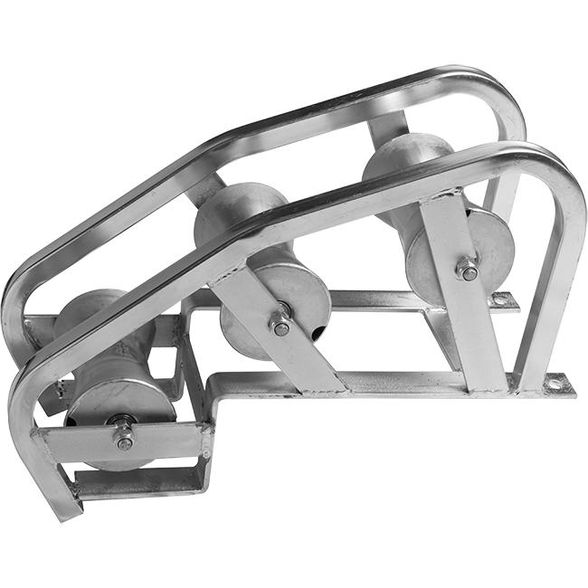 SlingCo Heavy Duty Edge Mount Manhole Leadin Cable Laying Roller