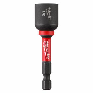 Milwaukee SHOCKWAVE 1/2 Inch x 2-9/16 Inch Magnetic Nut Driver - 1 Pack - 7/16