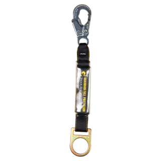 Guardian Shock Absorbing Extension Lanyard with Snap Hook