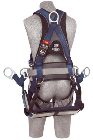 DBI Sala ExoFit Tower Climbing Harness with Tongue and Buckle Leg Straps
