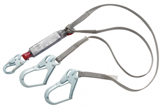 3M Protecta Pro Twin Leg Lanyard with Rebar Hooks