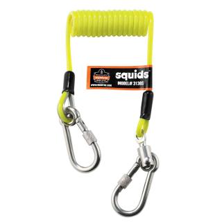 Ergodyne Squids 3130 Coiled Cable Tool Lanyard