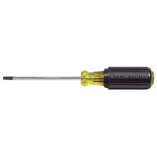 Klein Tools T25 TORX Screwdriver with Round Shank and Cushion-Grip