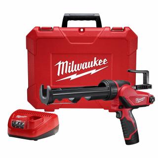 Milwaukee M12 Caulk and Adhesive Gun Kit (10 oz.)