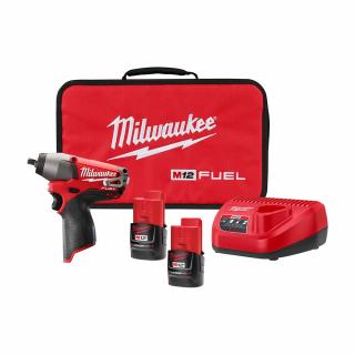 Milwaukee M12 FUEL 3/8 Inch Impact Wrench Kit