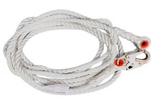 Elk River 5/8 Inch Nylon Rope Lifeline with Snap Hook and Thimble