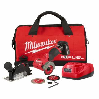 Milwaukee M12 FUEL 3-Inch Compact Cut-Off Tool - Kit