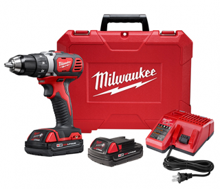 Milwaukee M18 Compact 1/2 Inch Drill/Driver Kit