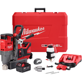 Milwaukee M18 FUEL 1-1/2 Inch Lineman Magnetic Drill High Demand Kit