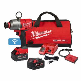 Milwaukee M18 FUEL 7/16 Inch Hex Lineman Utility High Torque Impact Wrench Kit with One Key