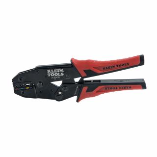 Klein Tools 10-22 AWG Insulated Terminals Ratcheting Crimper