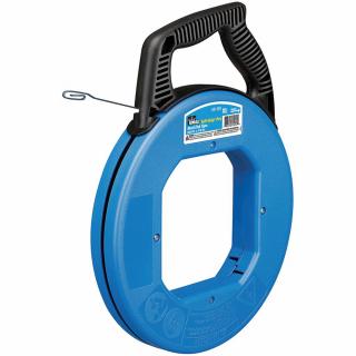 Ideal Industries Blued Steel Fish Tape In Winder Case (1/8” x 240’)