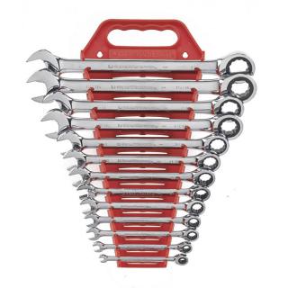 GearWrench 13 Piece Ratcheting Combination SAE Wrench Set