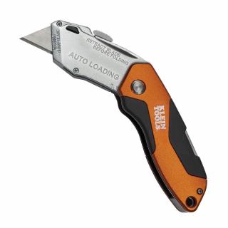 Klein Tools Auto-Loading Folding Retractable Utility Knife