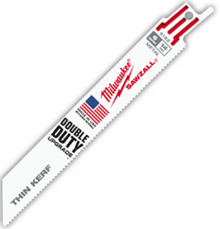 Milwaukee Thin Kerf SAWZALL 6 Inch Blade
