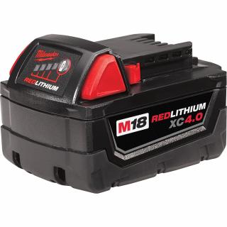 Milwaukee M18 REDLITHIUM XC4.0 Extended Capacity Battery Pack