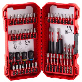 Milwaukee SHOCKWAVE Impact Duty Driver Bit Set - 54 Pieces