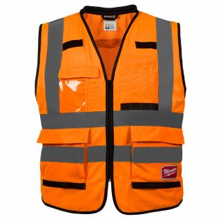 Milwaukee Class 2 High Visibility Orange Performance Safety Vest
