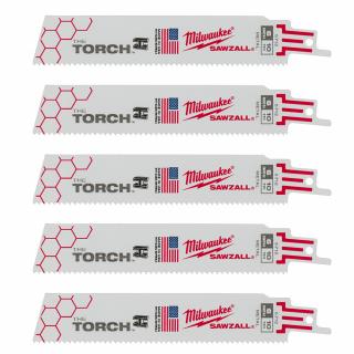 Milwaukee 10 TPI Metal Demolition Torch SAWZALL Blade (5 Pack)