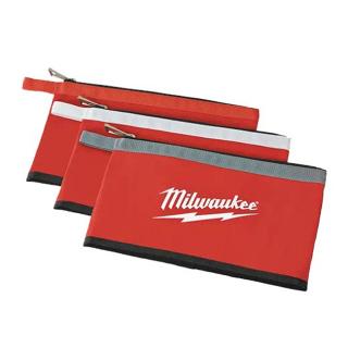 Milwaukee 3 Pack of Zipper Pouches