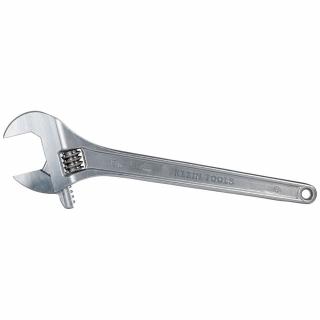 Klein Tools Standard Capacity Adjustable 18 Inch Wrench