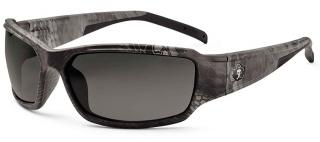 Ergodyne Skullerz Thor Safety Glasses with Smoke Lens and Kryptek Typhon Frame