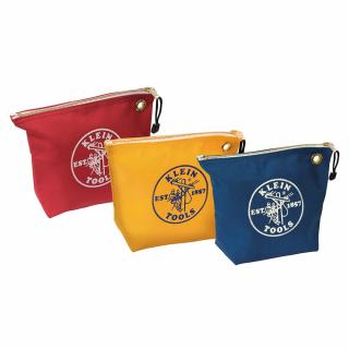 Klein Tools Assorted Canvas Tool Pouches (3 Pack)