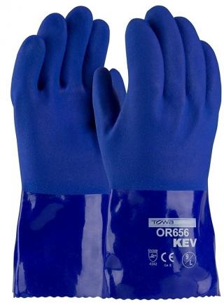 XtraTuff Oil Resistant PVC A3 Cut Level Gloves with Liner (12 Pairs)