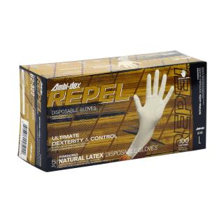 Ambi-dex Repel 5 Mil Disposable Powdered Latex Gloves (Box of 100)